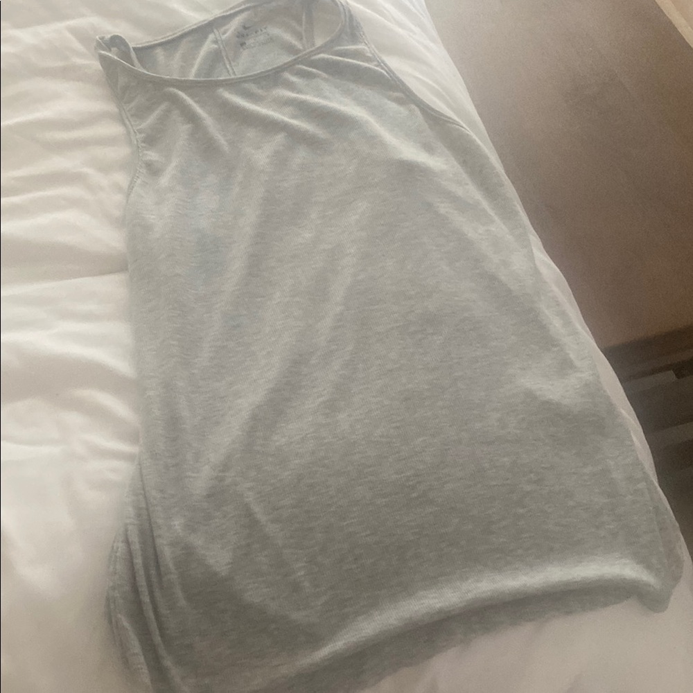 Nike Gray Sleeveless Tank Top